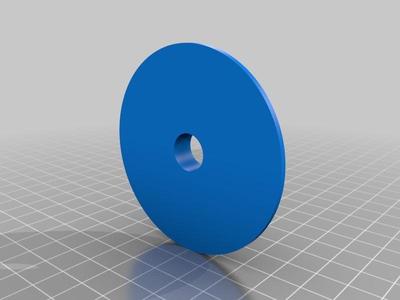 Fitting ring for Prenta Duo 3D printer and 60 mm center diameter filament spool