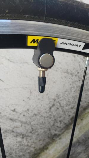 bicycle wheel magnet valve cap for cycle computer sensor