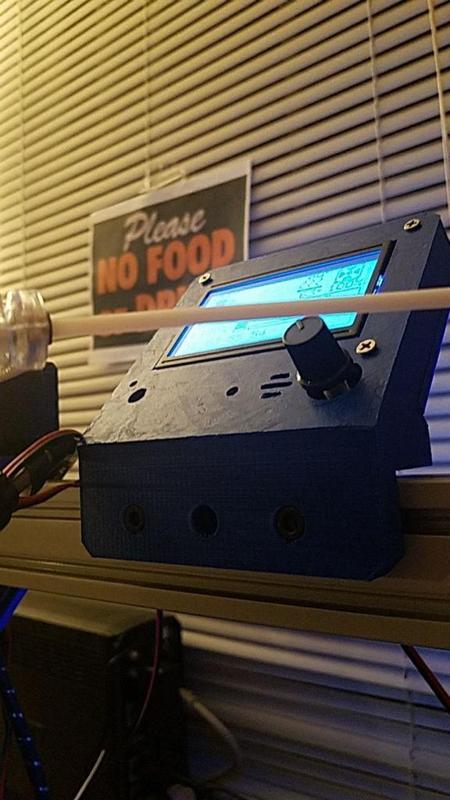 SmartLCD / RAMPS screen mount for Aluminum extrusions (2020 / 2040 tested)