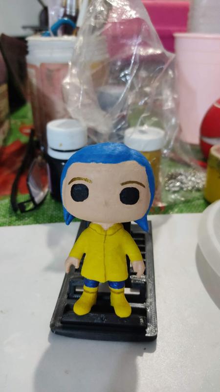 coraline de 8 cm
