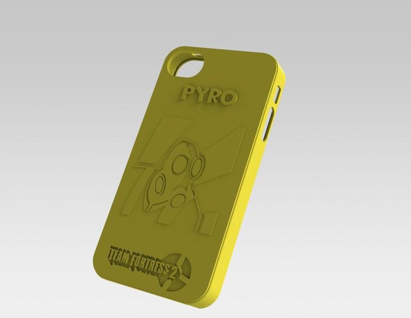 Team Fortress 2 Pyro iPhone 4s case