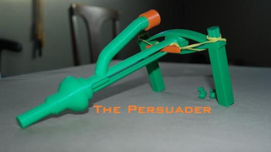 The Persuader -  Semi-Automatic Desktop Siege Weapon