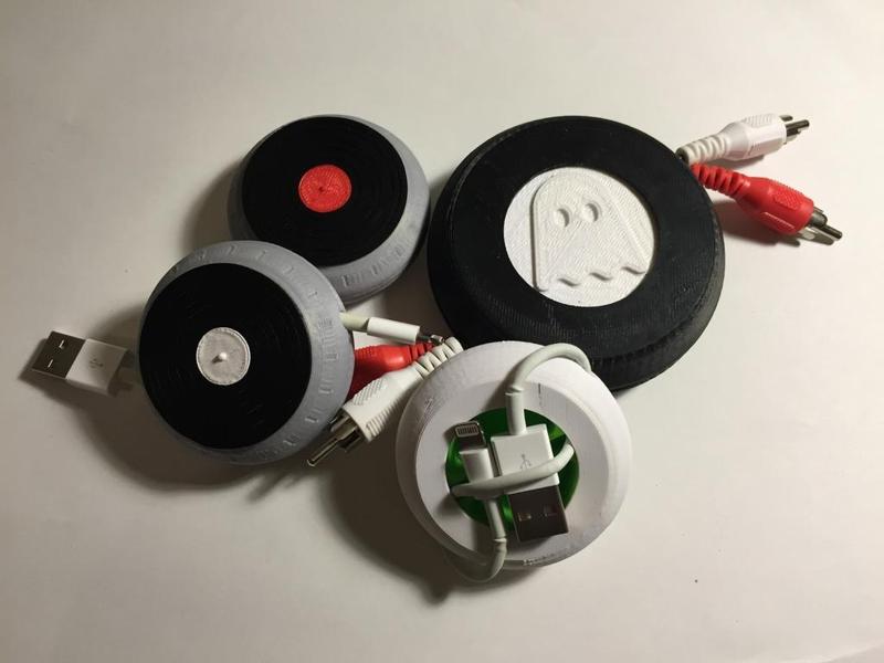 Ghostly & Vinyl Cable Winders