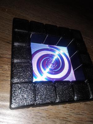 portal wall art and wishing well