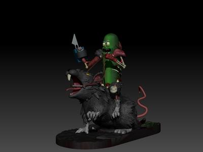 Rick pickle on the rat
