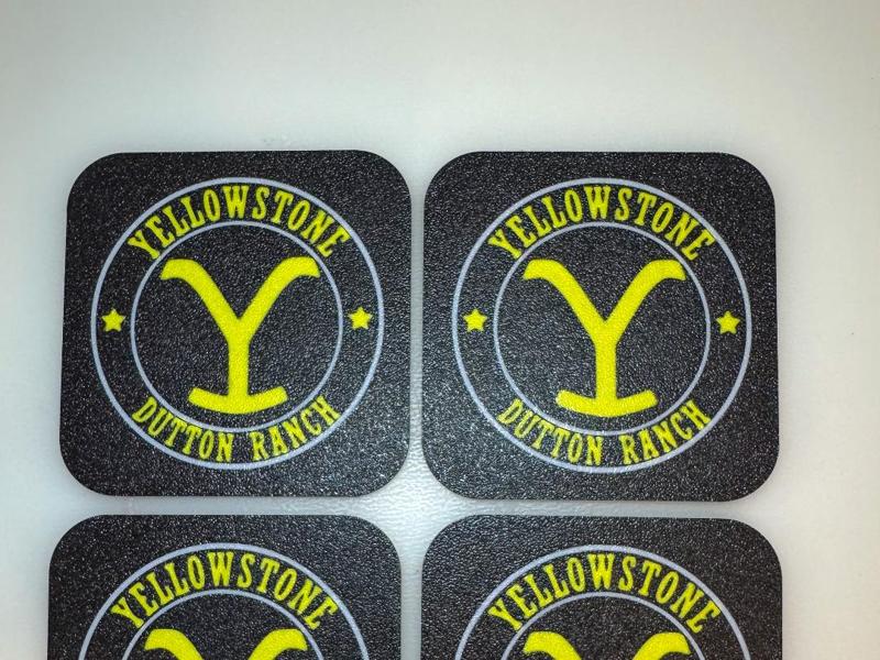 Yellowstone Coaster / Yellowstone Untersetzer