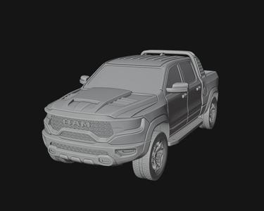 1/64 ram 1500 trx