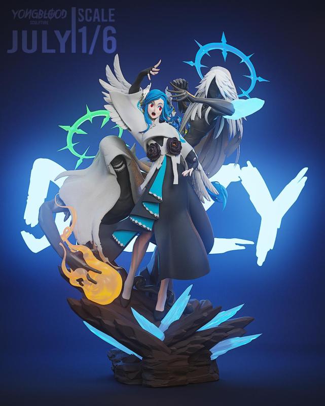 Queen Dizzy STL - Yongblood Sculpture