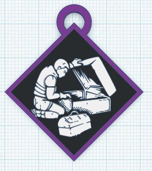 Keychain Dead By Daylight - Scavenger