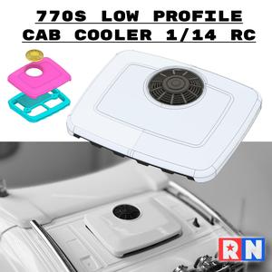 Cab Cooler for Scania 770s 1/14 Tamiya RC low profile