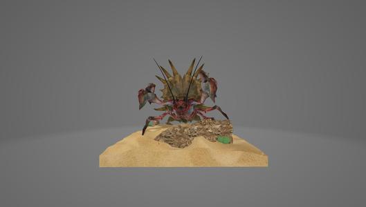 MONSTER HUNTER DAIMYO HERMITAUR FIGURE