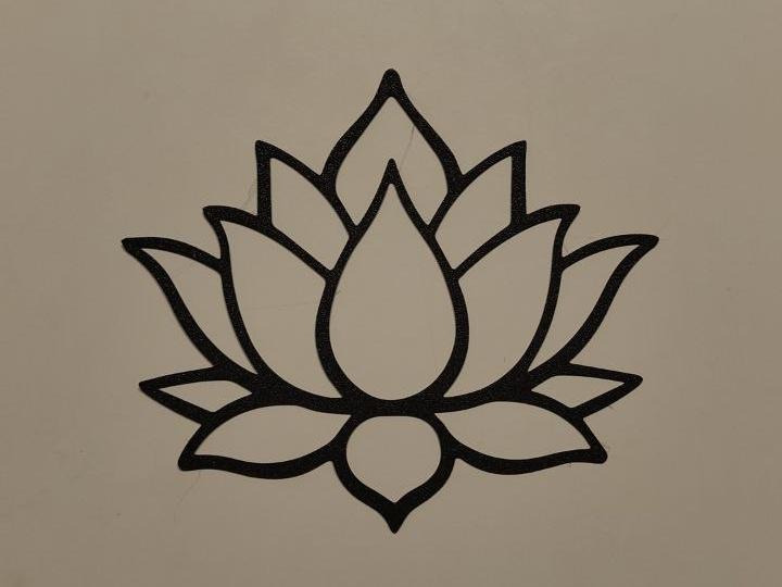 lotus flower wall art