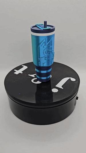 Bluey themed Stanley keychain