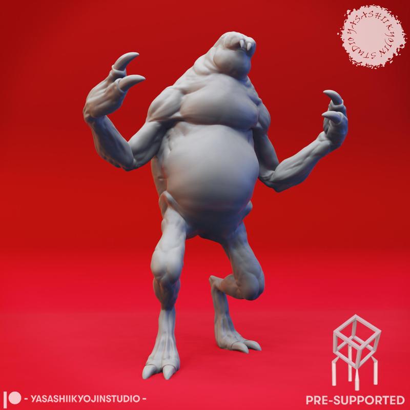 Ettercap - Screaming - Tabletop Miniature (Pre-Supported STL)