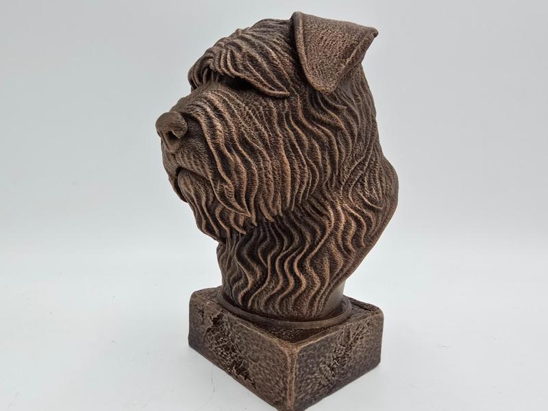 BOUVIER DES FLANDRES BUST dog