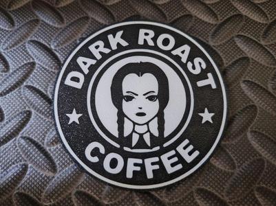 Wednesday coaster coffee