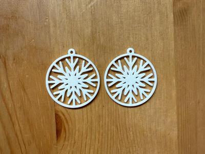 Snowflake Earrings 
