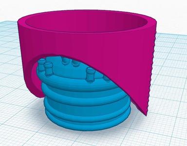 Rocketeer JetPack Exhaust Tube