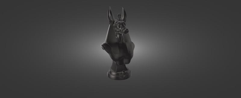 Anubis bust