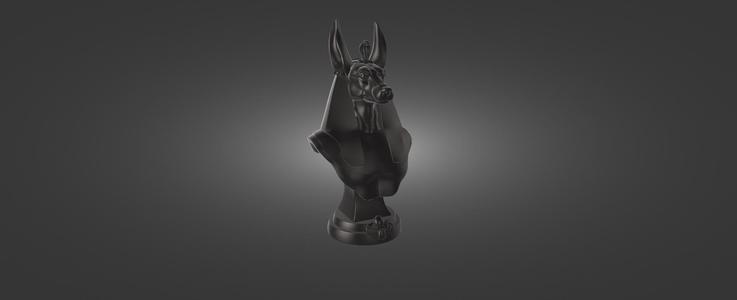 Anubis bust