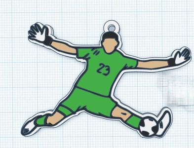 Dibu martinez keychain / keychain dibu martinez