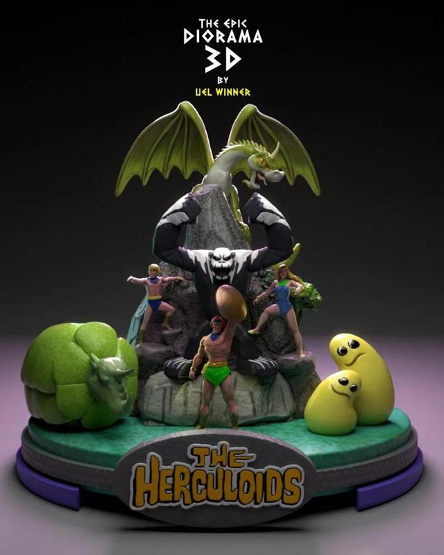 THE HERCULOIDS - Epic Diorama