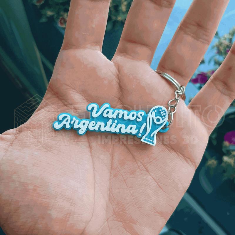 Let's go Argentina! Keychain Keychain World Cup