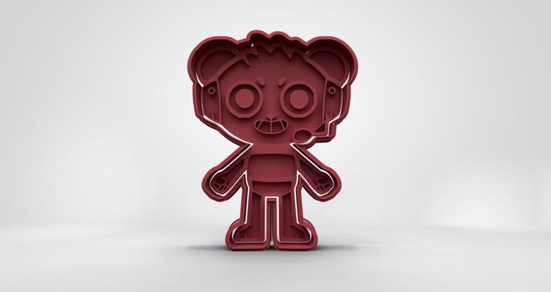 Combo Panda 2 cookie cutter from Ryan's World