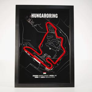 Elevation Hungaroring 3D Racing Track