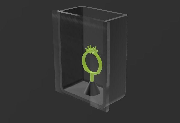 Lost wax casting liquid rubber RTV silicone mold pattern frame