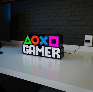 GAMER - LAMP,  LIGHTBOX