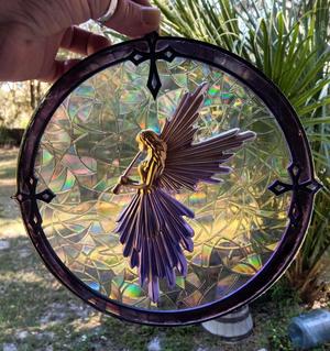 Sun Catcher Frame - 3 Cross Open Frame