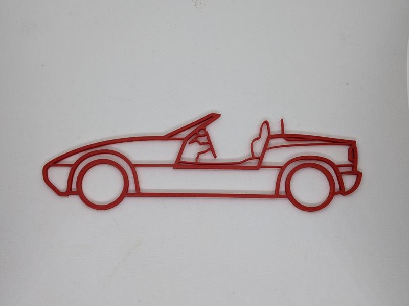 Wall decoration BMW Z1