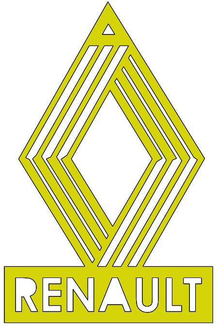 Renault Logo - Keychain/ Keychain/ Keychain Renault