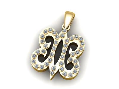 ButterflyPendant  3D printable model