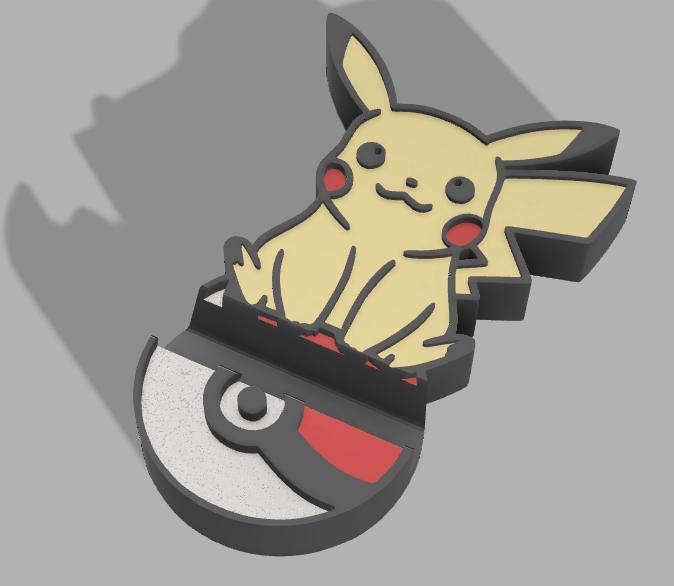 PIKACHU POKEMON CELL PHONE HOLDER