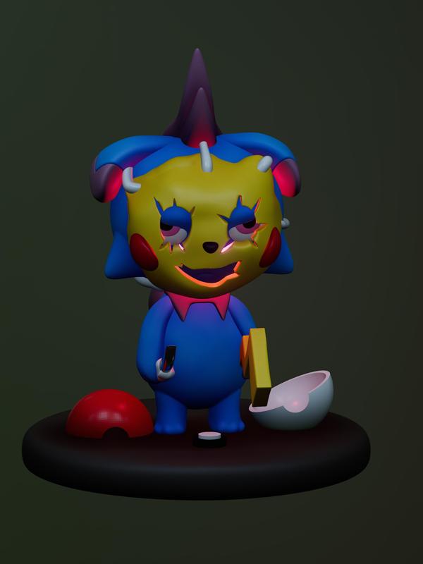 Palworld Pokémon - Depresso Satire figure