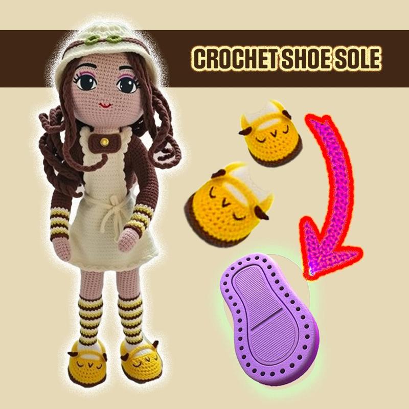 Amigurumi Shoe Soles Crochet Design