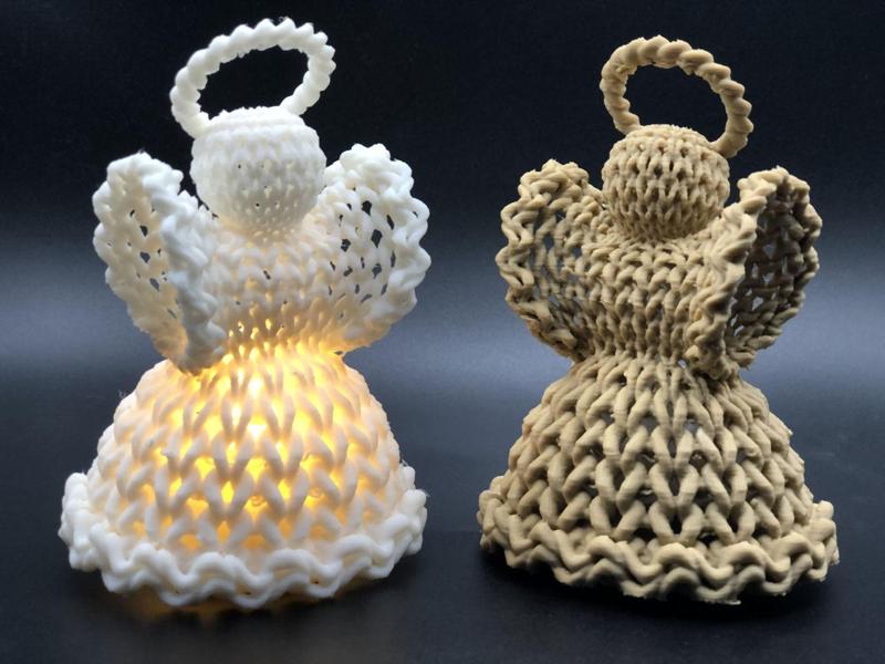 Christmas Angel Knitted Crochet