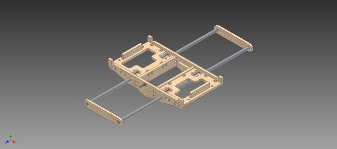 MendelMax Laser Cut LM8UU Y Axis