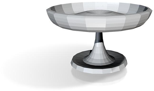 small bird bath and bird feeder