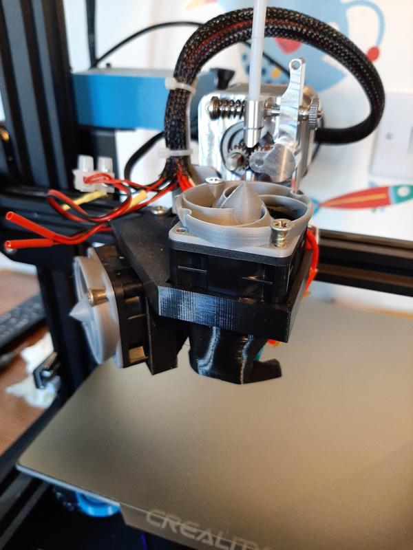 MicroSwiss Fan housing/Ener3 Pro/Creality/Part Cooling