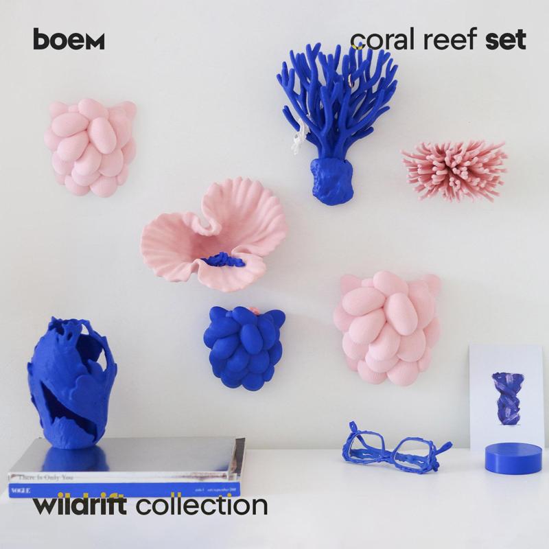 Coral Reef | Wall Mounted Storage Set
