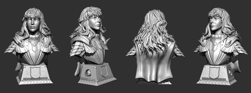 Griffith berserk bust