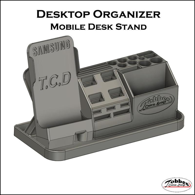 Desktop Organizer and Phone desk stand