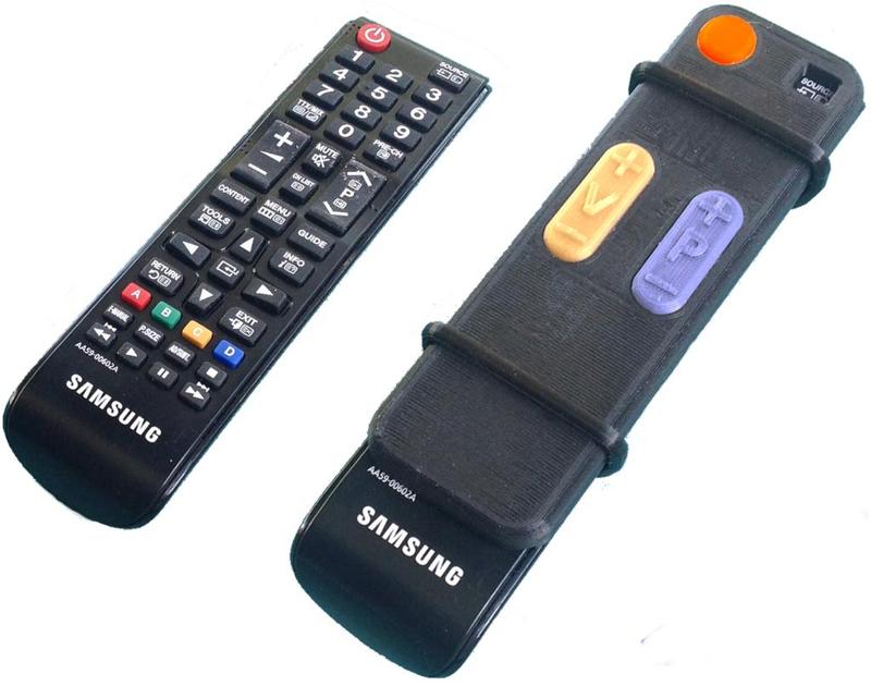 TV Remote adaptor for seniors
