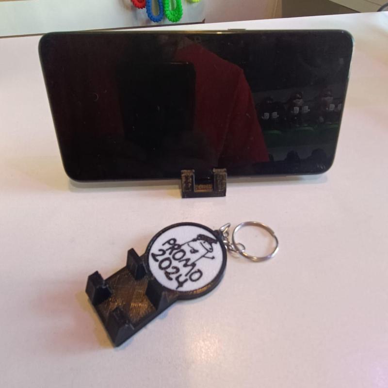 Keychain Smartphone holder with logo