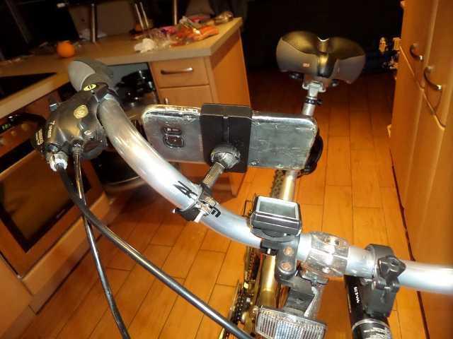 Samsung S7 holder for bike (with cover)