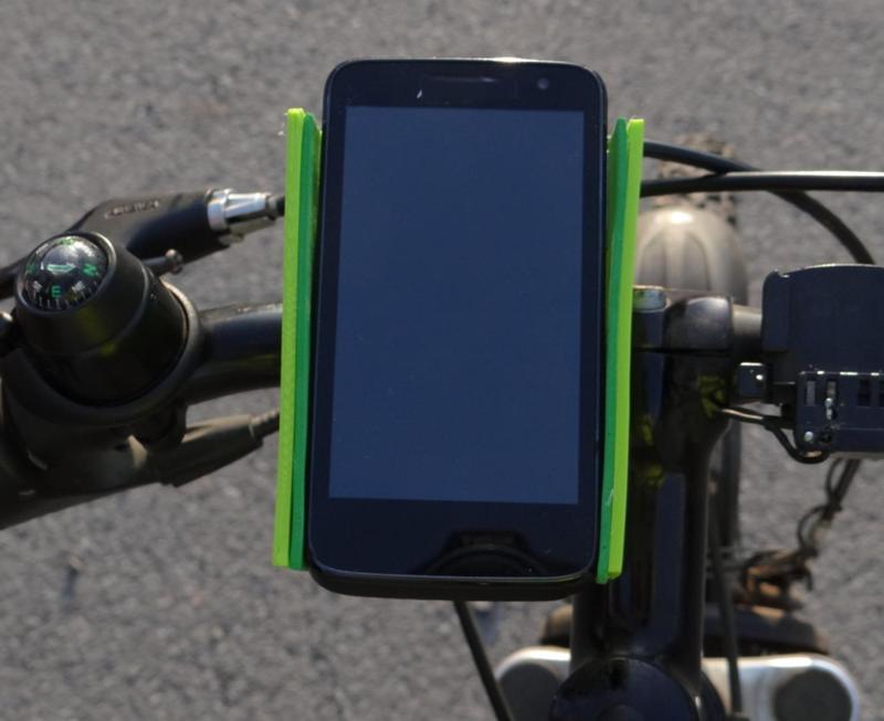 Smartphone bike holder