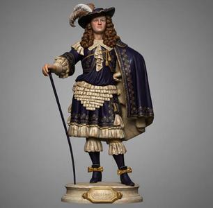 Baroque Nobleman Statue